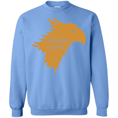 Sweatshirts Carolina Blue / Small Chocobo is Coming Crewneck Sweatshirt