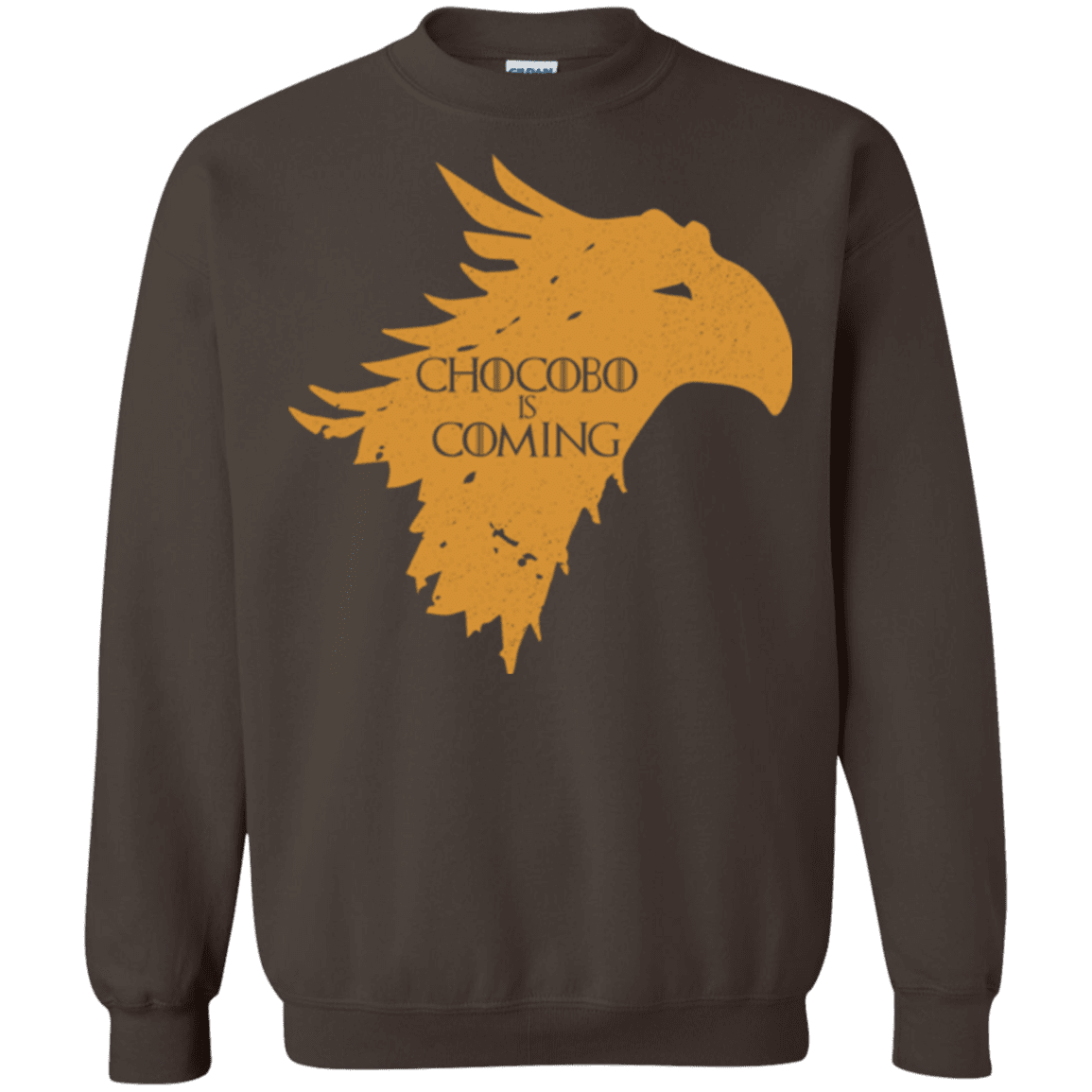 Sweatshirts Dark Chocolate / Small Chocobo is Coming Crewneck Sweatshirt