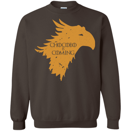 Sweatshirts Dark Chocolate / Small Chocobo is Coming Crewneck Sweatshirt