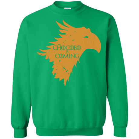 Sweatshirts Irish Green / Small Chocobo is Coming Crewneck Sweatshirt