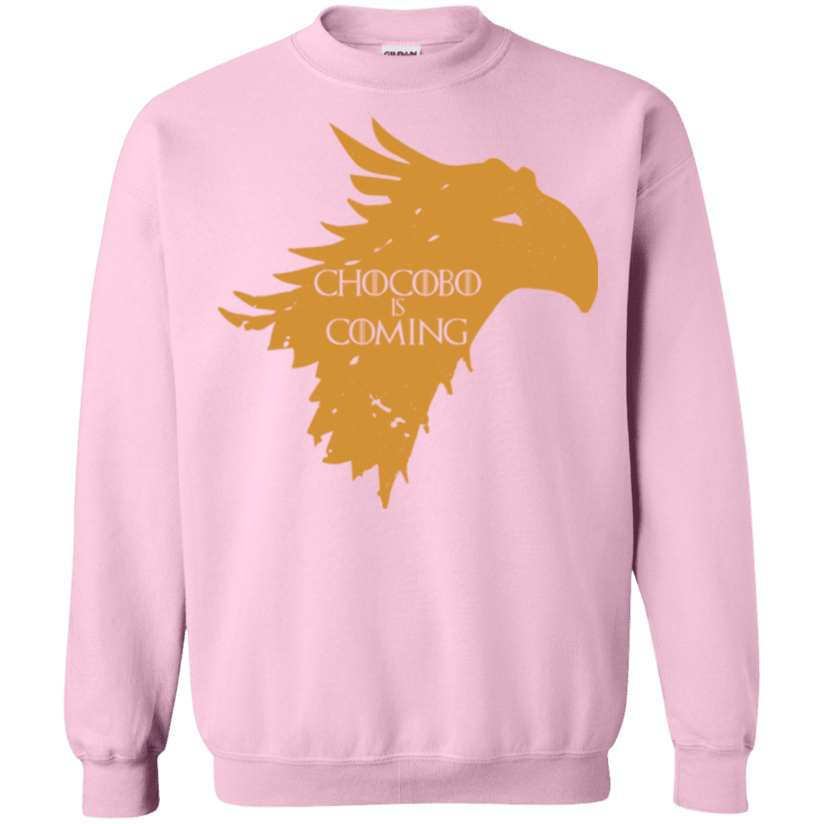 Sweatshirts Light Pink / Small Chocobo is Coming Crewneck Sweatshirt