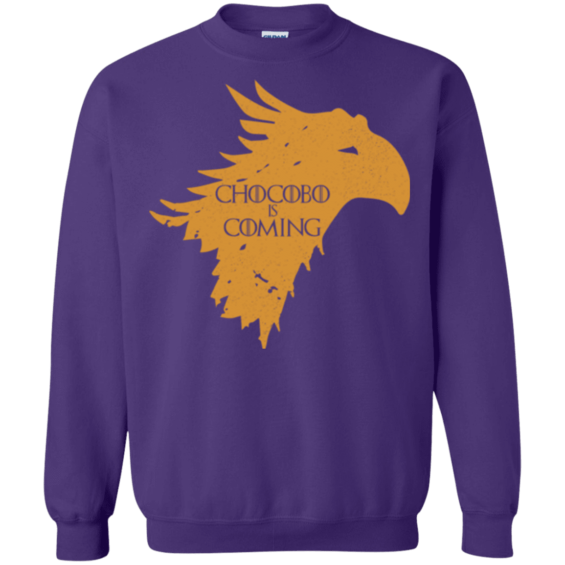 Sweatshirts Purple / Small Chocobo is Coming Crewneck Sweatshirt