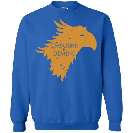 Sweatshirts Royal / Small Chocobo is Coming Crewneck Sweatshirt