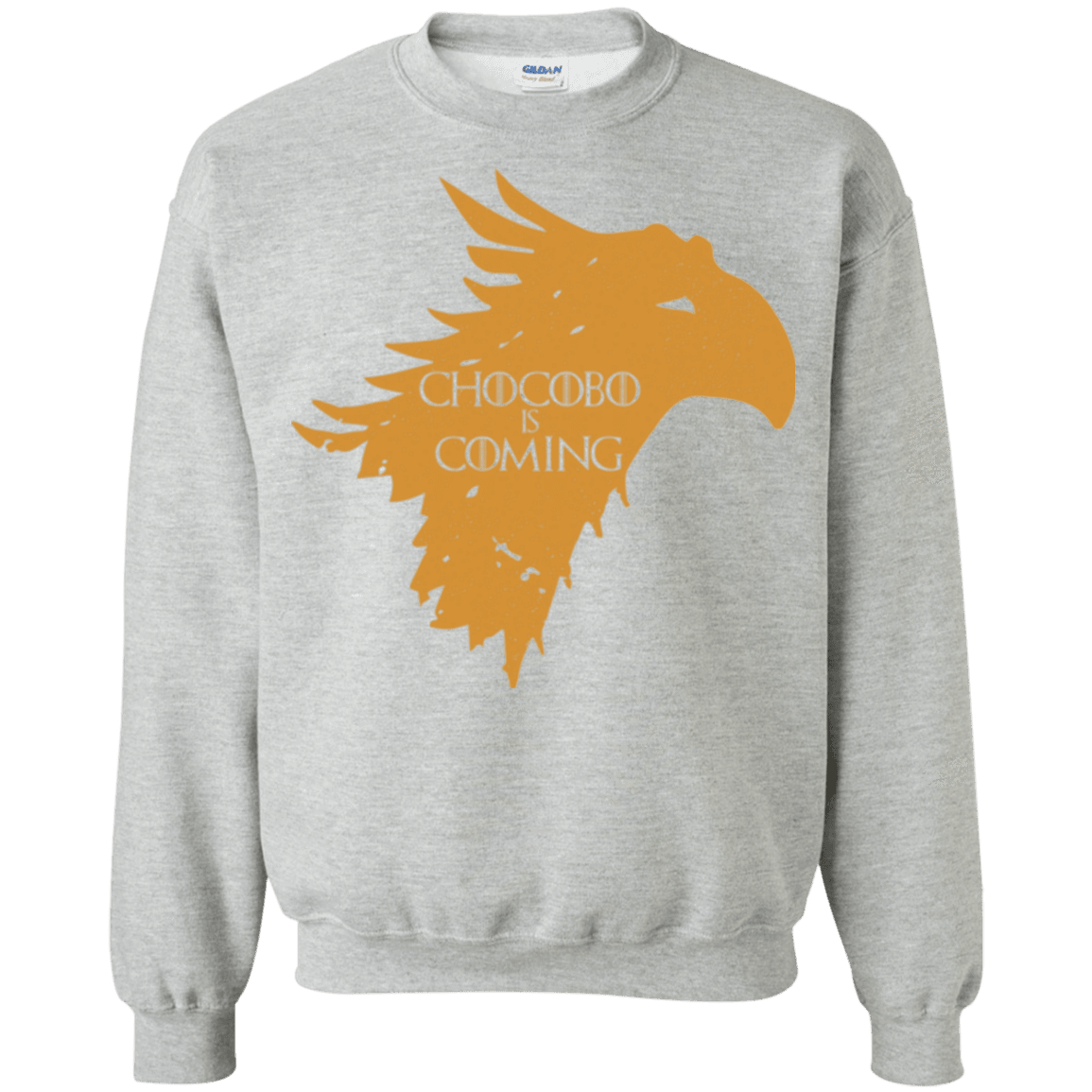 Sweatshirts Sport Grey / Small Chocobo is Coming Crewneck Sweatshirt