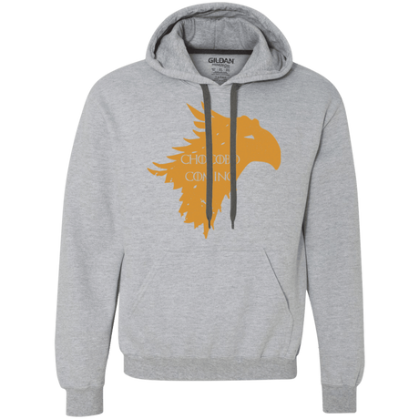 Sweatshirts Sport Grey / Small Chocobo is Coming Premium Fleece Hoodie