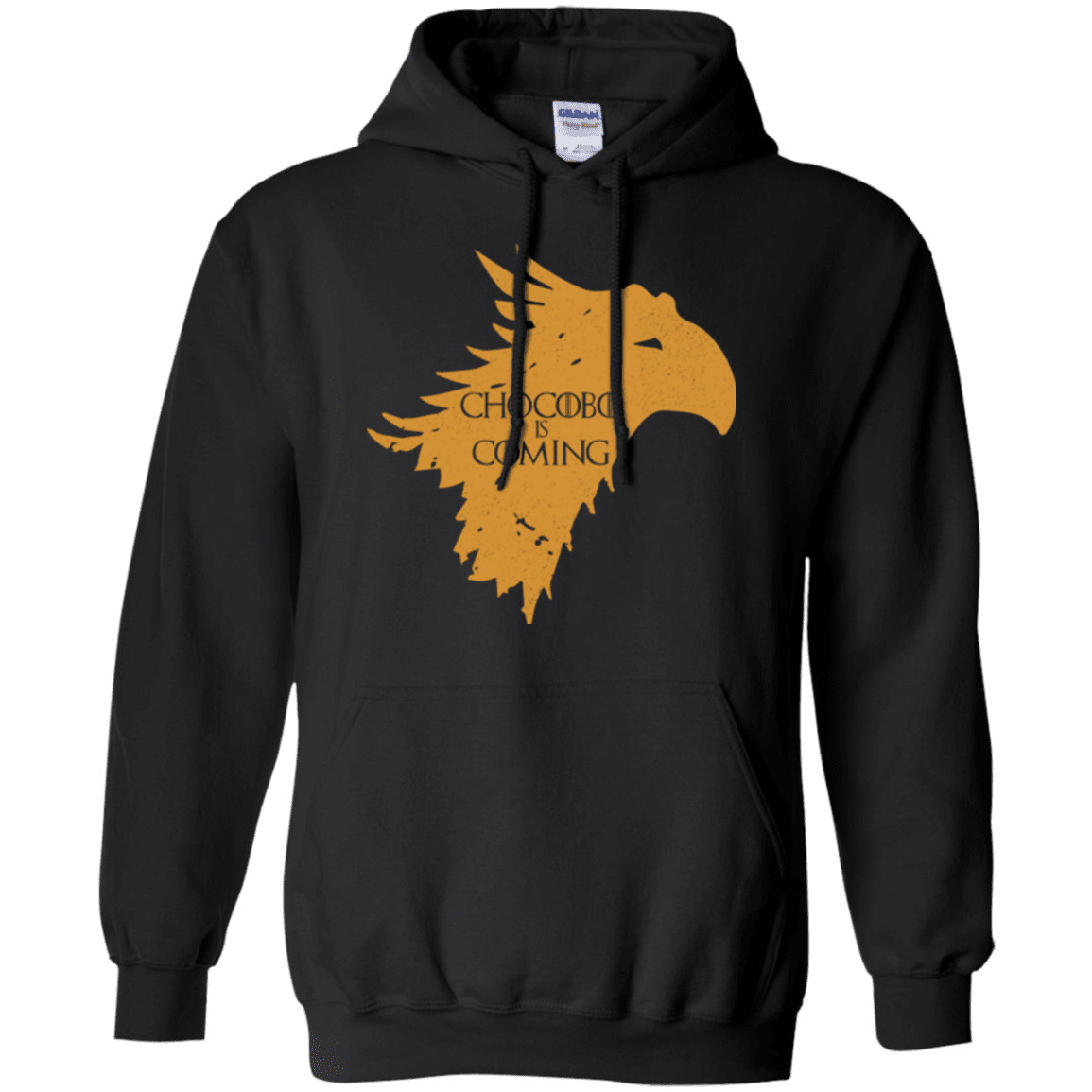 Sweatshirts Black / Small Chocobo is Coming Pullover Hoodie