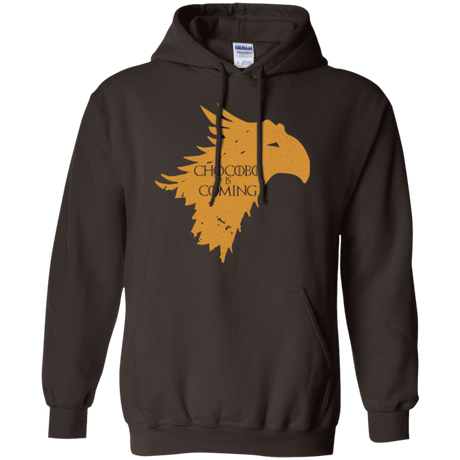 Sweatshirts Dark Chocolate / Small Chocobo is Coming Pullover Hoodie