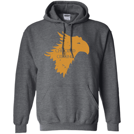 Sweatshirts Dark Heather / Small Chocobo is Coming Pullover Hoodie