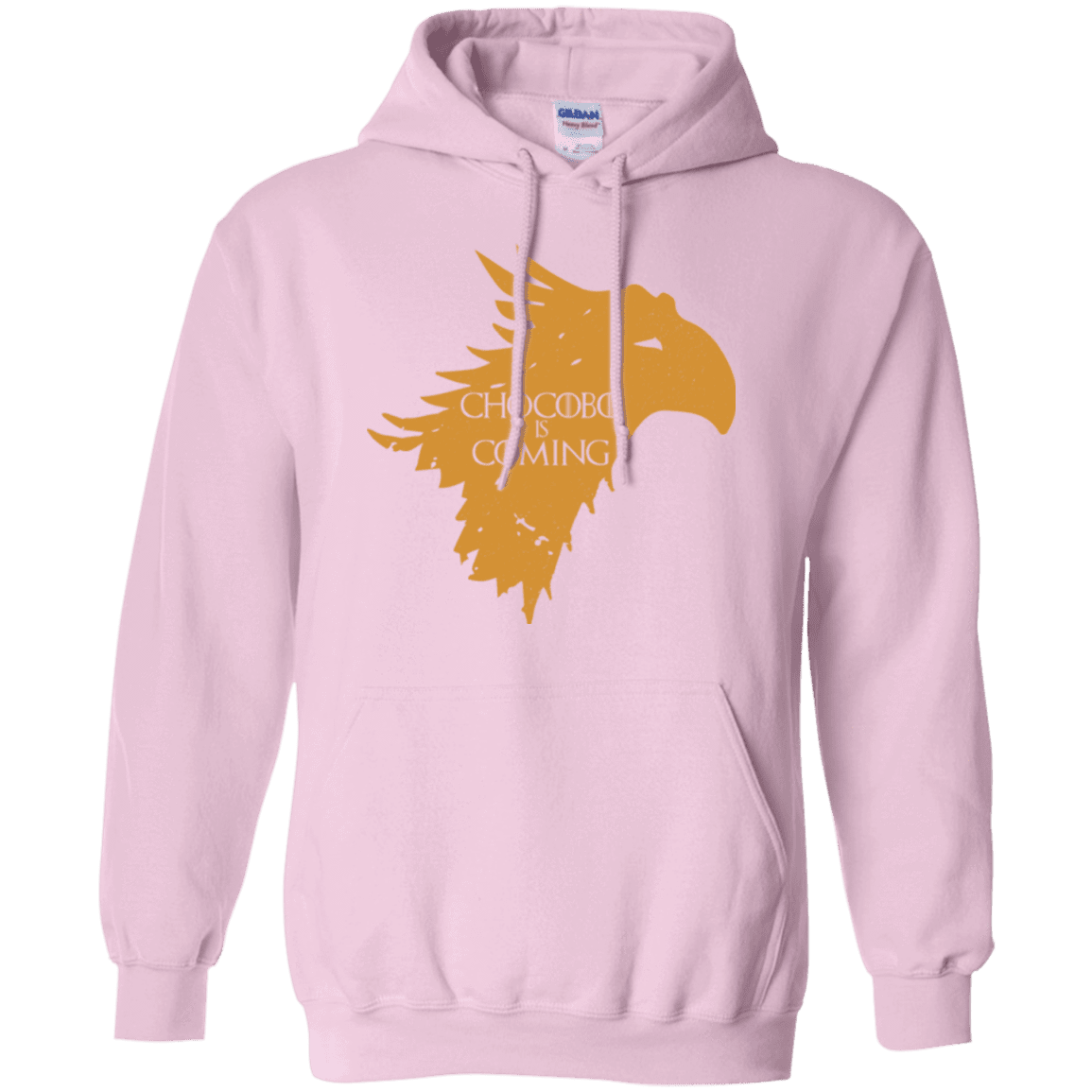 Sweatshirts Light Pink / Small Chocobo is Coming Pullover Hoodie