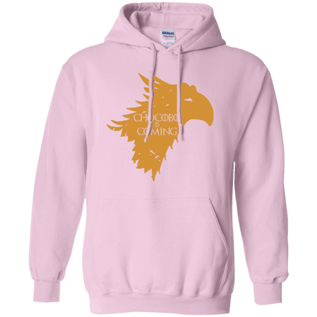 Sweatshirts Light Pink / Small Chocobo is Coming Pullover Hoodie