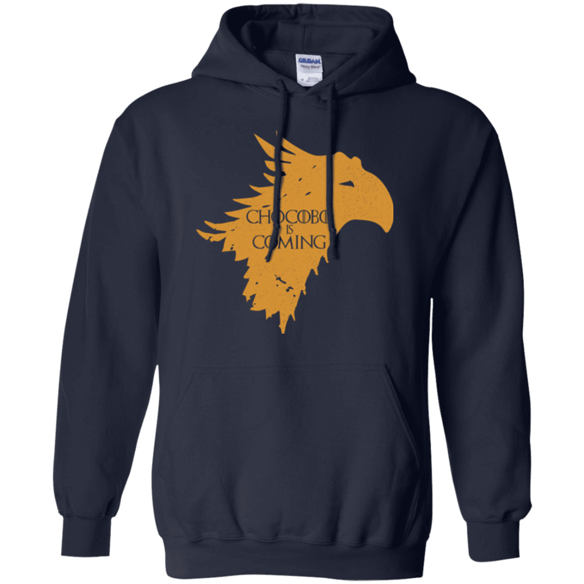 Sweatshirts Navy / Small Chocobo is Coming Pullover Hoodie