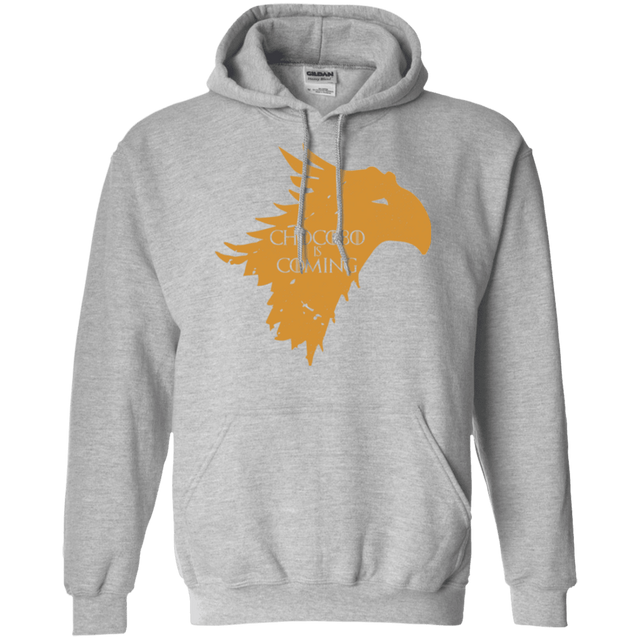 Sweatshirts Sport Grey / Small Chocobo is Coming Pullover Hoodie