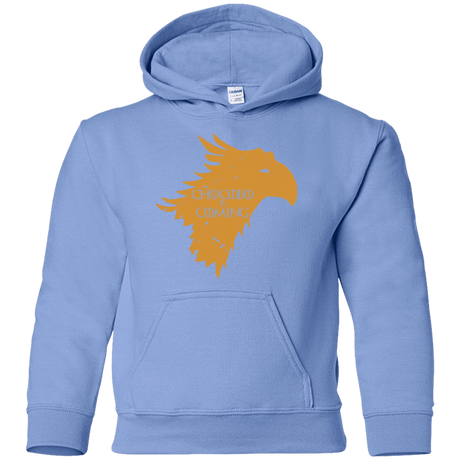 Sweatshirts Carolina Blue / YS Chocobo is Coming Youth Hoodie