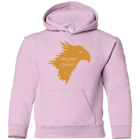 Sweatshirts Light Pink / YS Chocobo is Coming Youth Hoodie