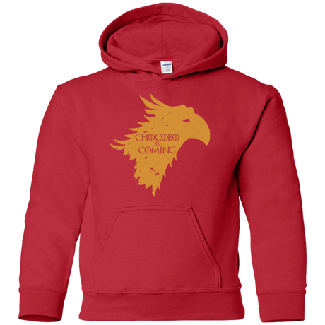 Sweatshirts Red / YS Chocobo is Coming Youth Hoodie