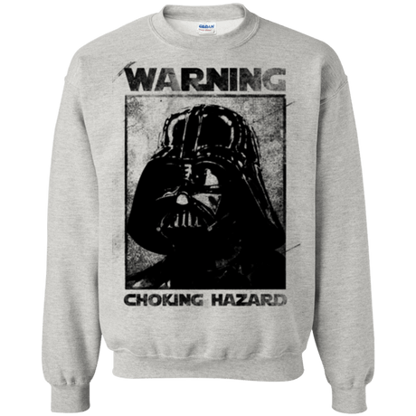 Sweatshirts Ash / Small Choking Hazard Crewneck Sweatshirt
