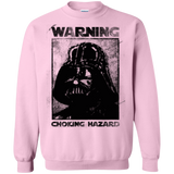 Sweatshirts Light Pink / Small Choking Hazard Crewneck Sweatshirt
