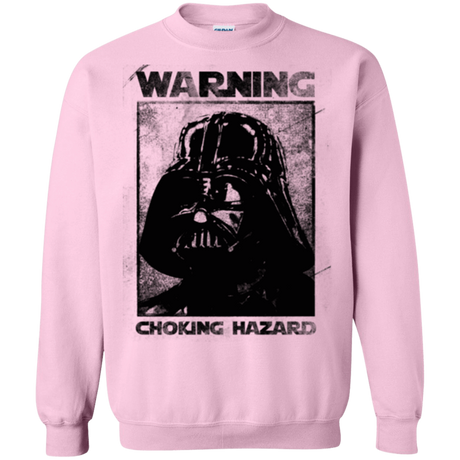 Sweatshirts Light Pink / Small Choking Hazard Crewneck Sweatshirt