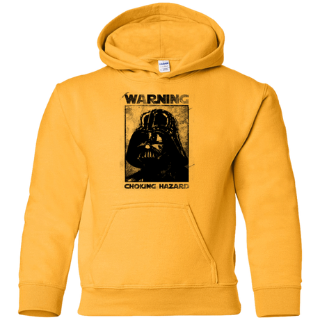 Sweatshirts Gold / YS Choking Hazard Youth Hoodie