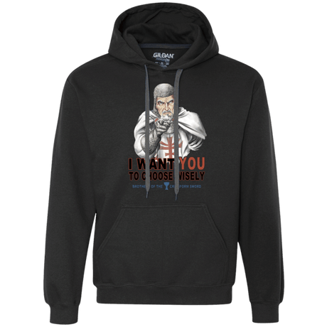 Sweatshirts Black / Small Choose Wisely Premium Fleece Hoodie