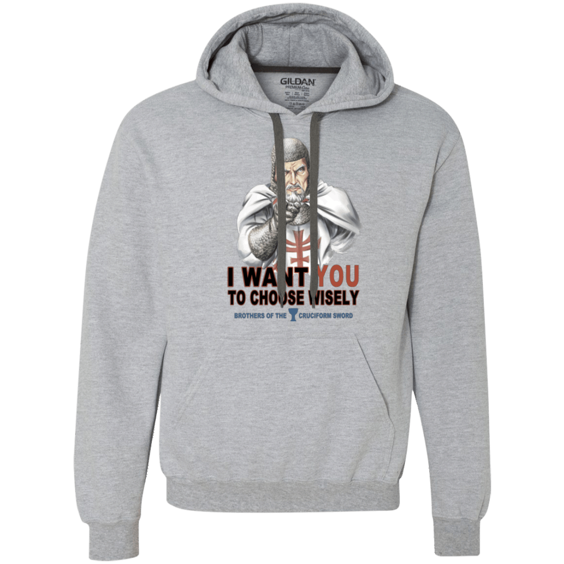 Sweatshirts Sport Grey / Small Choose Wisely Premium Fleece Hoodie