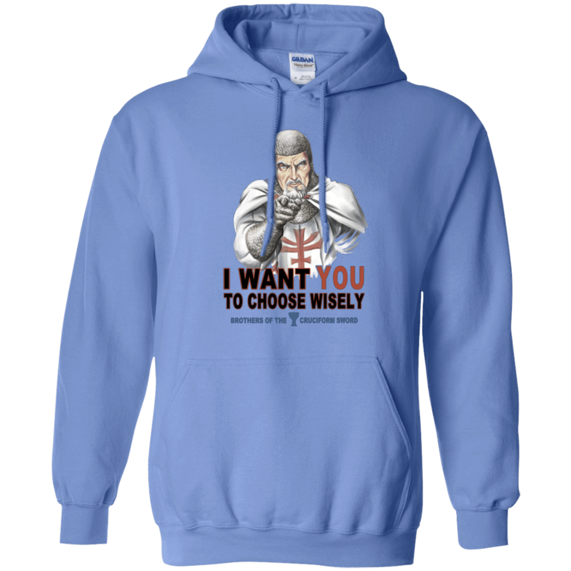 Sweatshirts Carolina Blue / Small Choose Wisely Pullover Hoodie