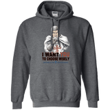 Sweatshirts Dark Heather / Small Choose Wisely Pullover Hoodie