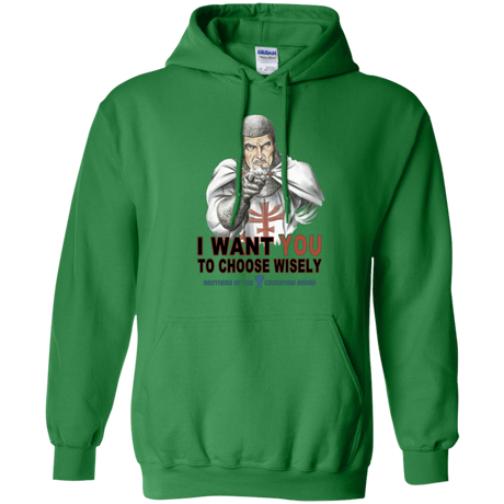 Sweatshirts Irish Green / Small Choose Wisely Pullover Hoodie