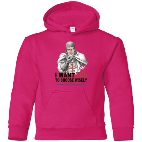 Sweatshirts Heliconia / YS Choose Wisely Youth Hoodie