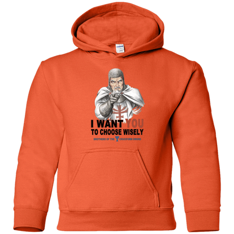 Sweatshirts Orange / YS Choose Wisely Youth Hoodie