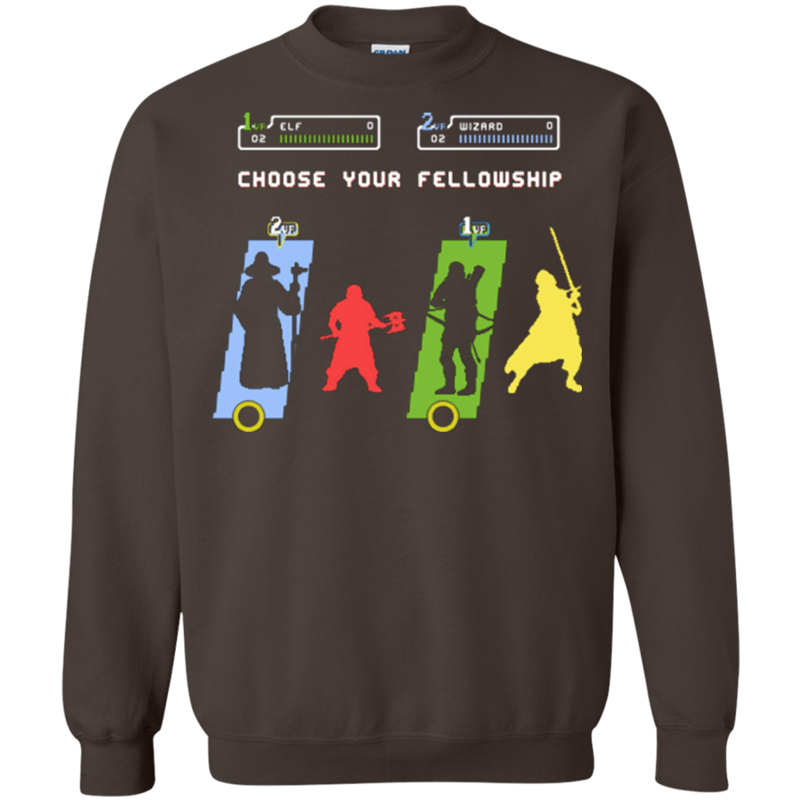 Sweatshirts Dark Chocolate / Small Choose your Fellowship Crewneck Sweatshirt