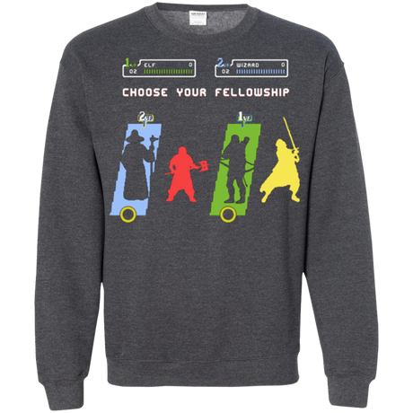 Sweatshirts Dark Heather / Small Choose your Fellowship Crewneck Sweatshirt