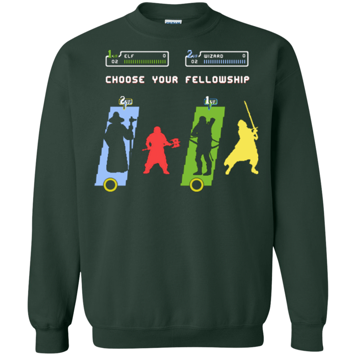 Sweatshirts Forest Green / Small Choose your Fellowship Crewneck Sweatshirt