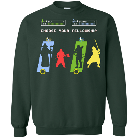 Sweatshirts Forest Green / Small Choose your Fellowship Crewneck Sweatshirt