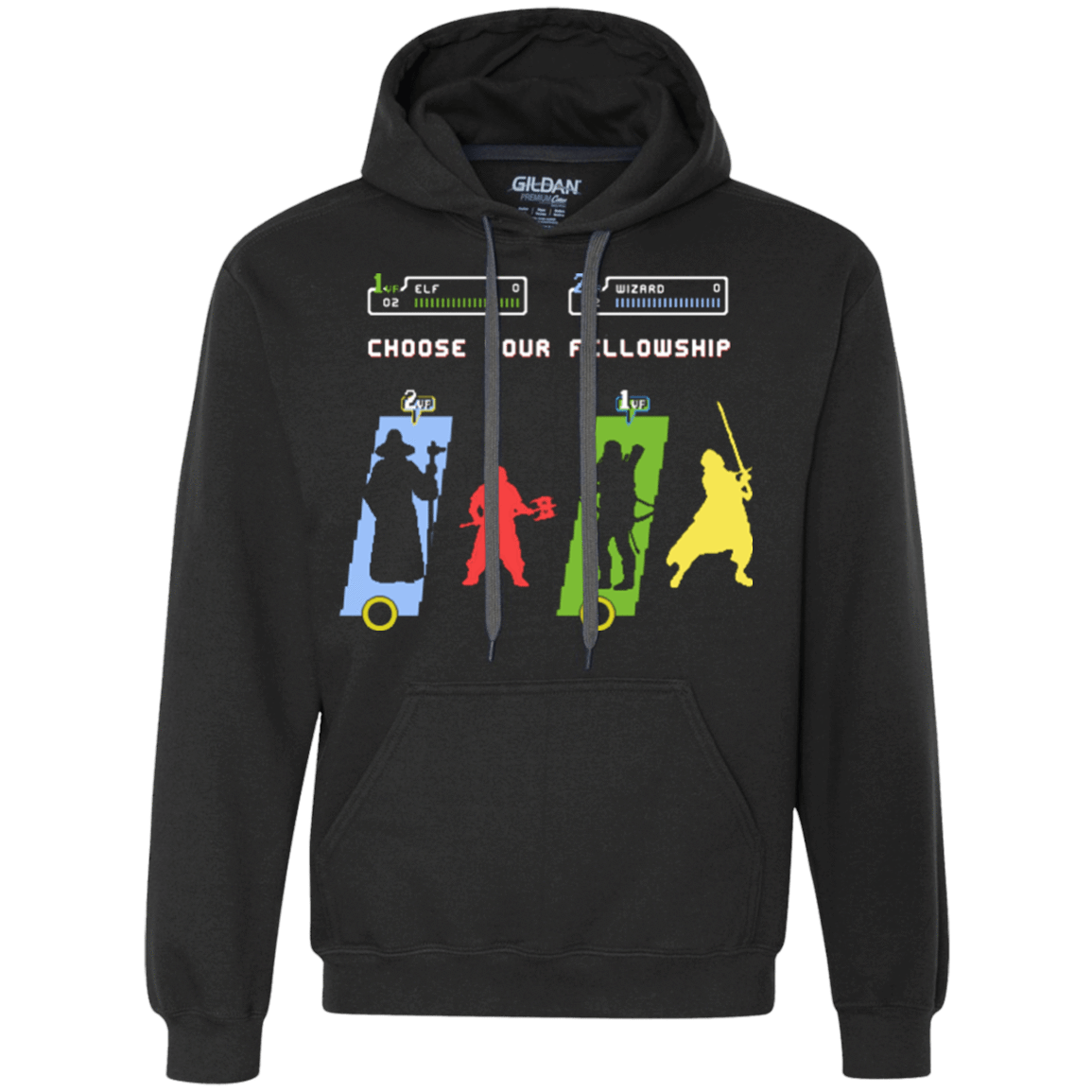 Sweatshirts Black / Small Choose your Fellowship Premium Fleece Hoodie