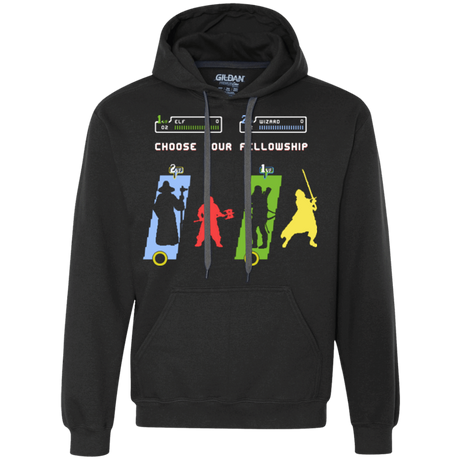 Sweatshirts Black / Small Choose your Fellowship Premium Fleece Hoodie