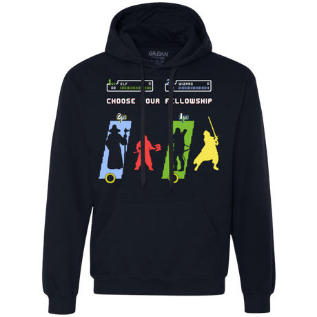 Sweatshirts Navy / Small Choose your Fellowship Premium Fleece Hoodie