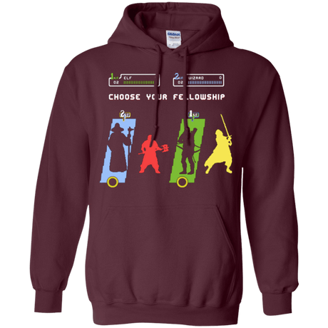 Sweatshirts Maroon / Small Choose your Fellowship Pullover Hoodie