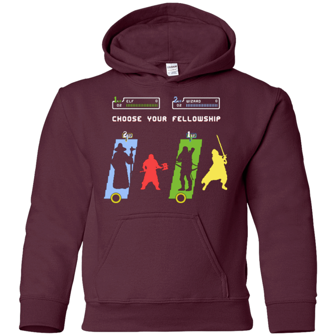 Sweatshirts Maroon / YS Choose your Fellowship Youth Hoodie