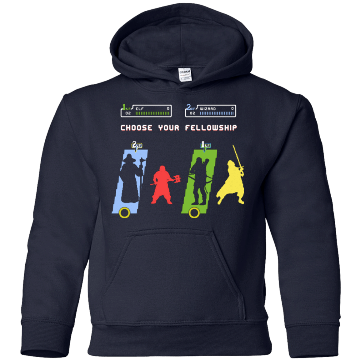 Sweatshirts Navy / YS Choose your Fellowship Youth Hoodie