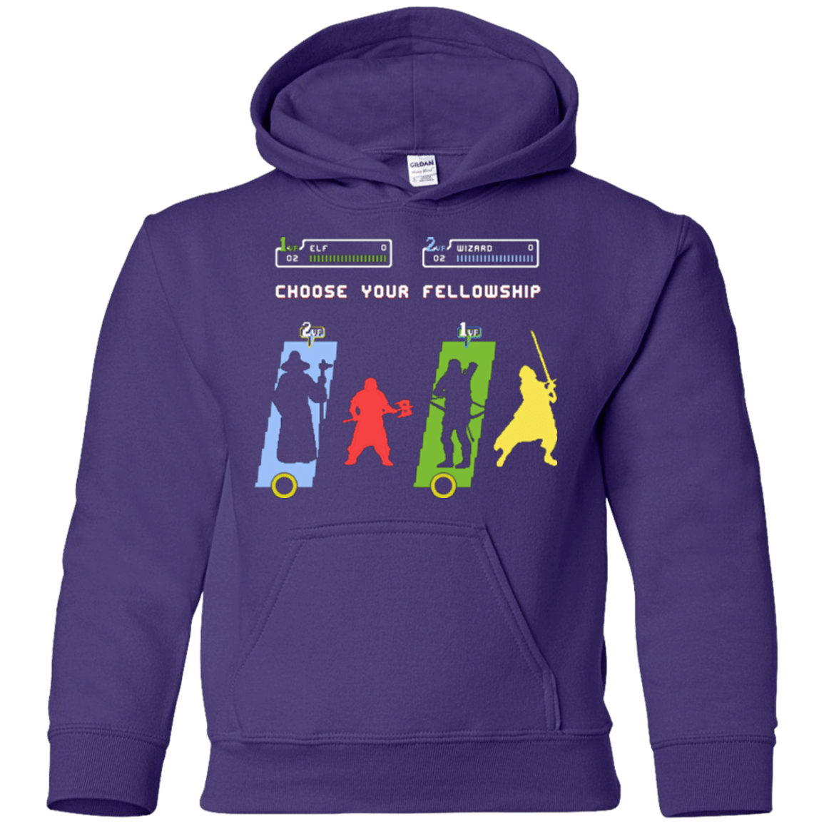 Sweatshirts Purple / YS Choose your Fellowship Youth Hoodie