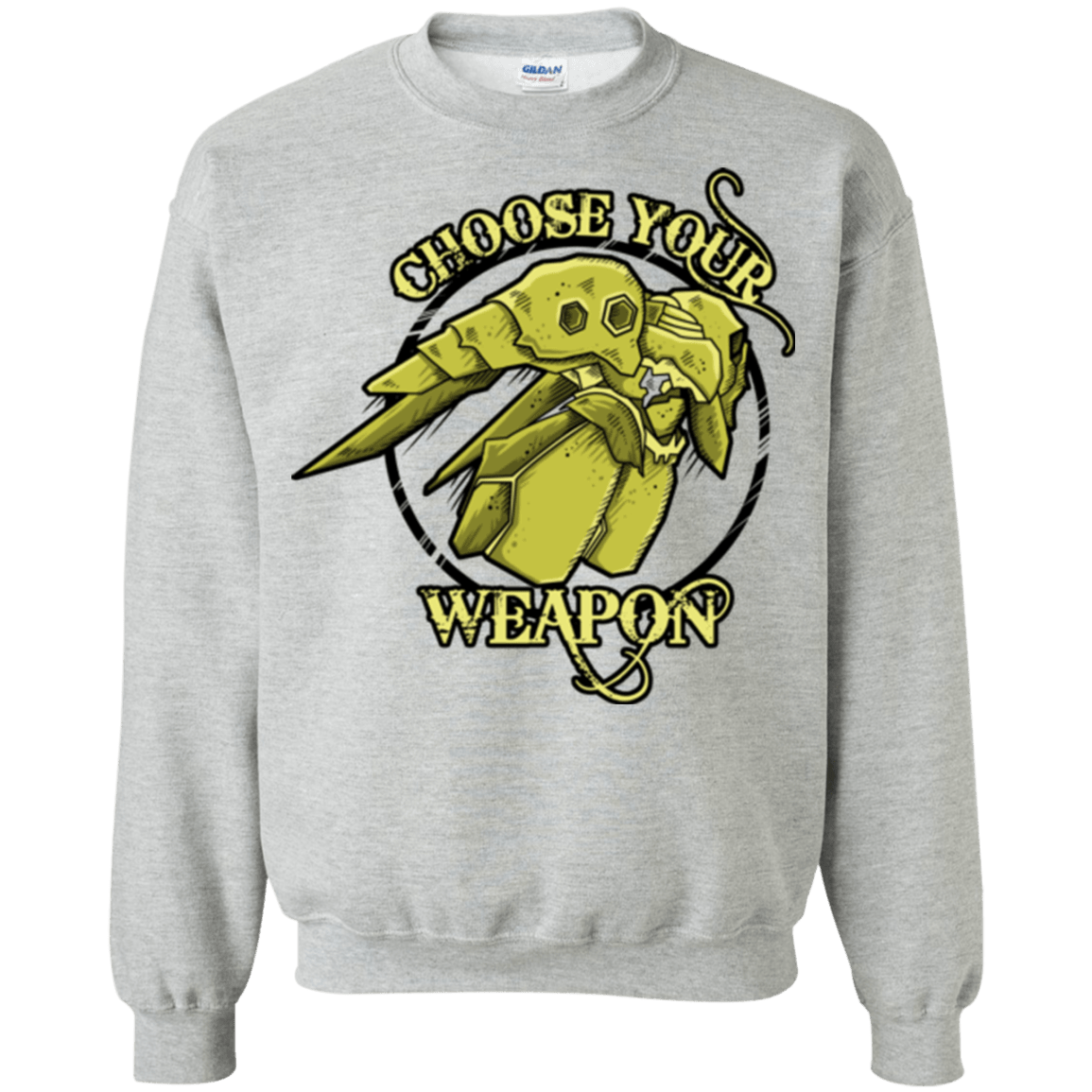 Sweatshirts Sport Grey / Small CHOOSE YOUR WEAPON Crewneck Sweatshirt