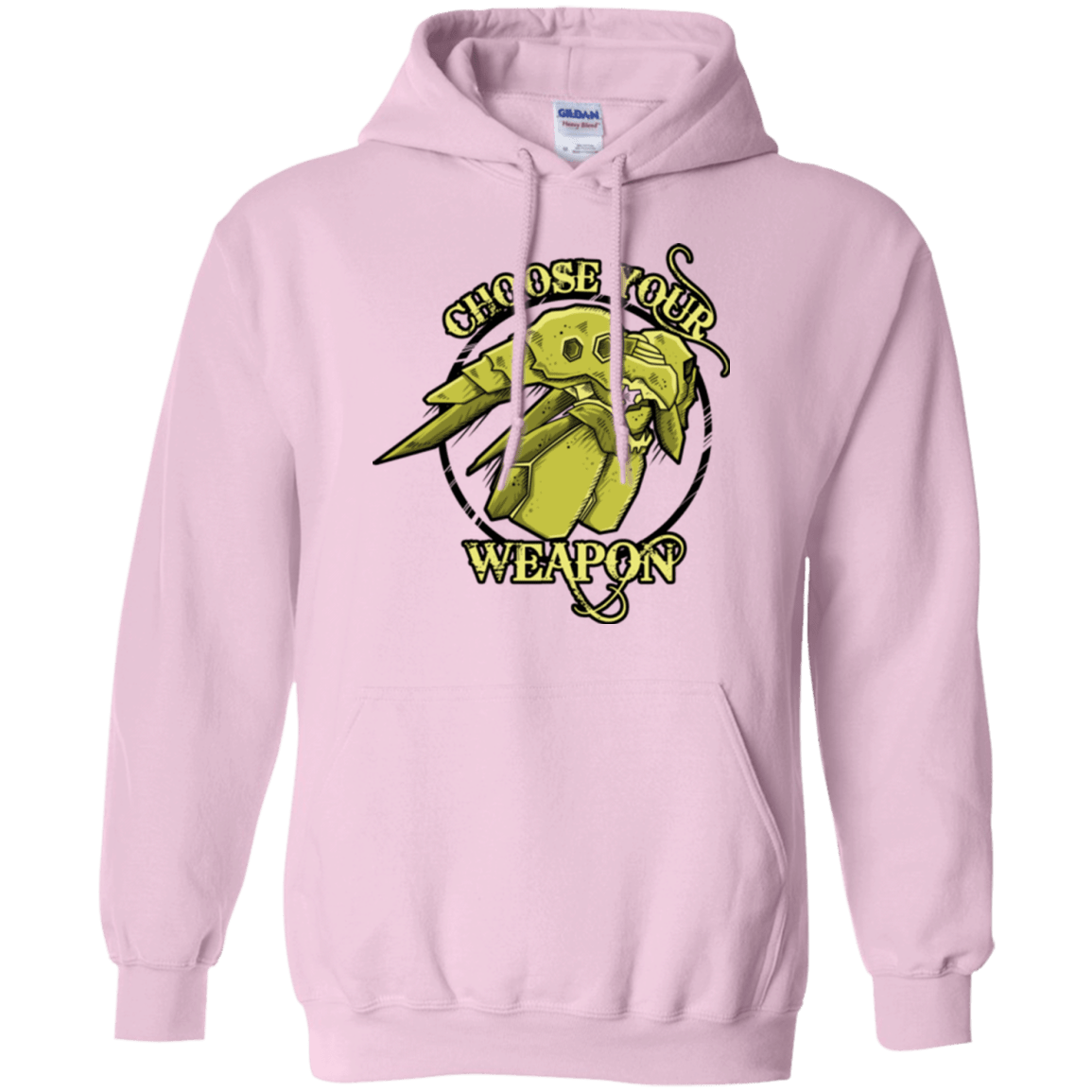 Sweatshirts Light Pink / Small CHOOSE YOUR WEAPON Pullover Hoodie