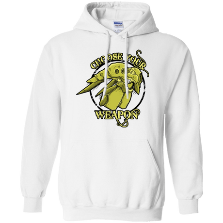 Sweatshirts White / Small CHOOSE YOUR WEAPON Pullover Hoodie