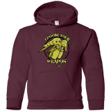 Sweatshirts Maroon / YS CHOOSE YOUR WEAPON Youth Hoodie