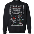 Sweatshirts Black / S Christmas List Crewneck Sweatshirt