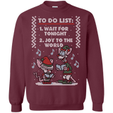 Sweatshirts Maroon / S Christmas List Crewneck Sweatshirt