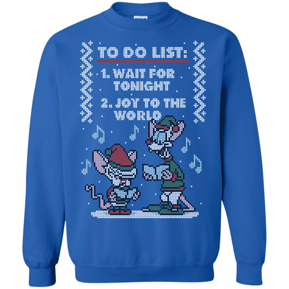 Sweatshirts Royal / S Christmas List Crewneck Sweatshirt