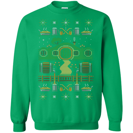 Sweatshirts Irish Green / Small Christmas Shire Crewneck Sweatshirt