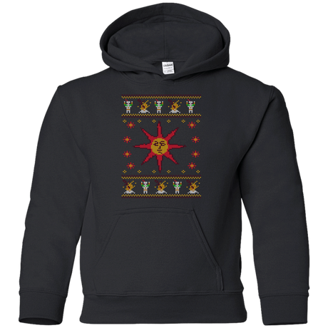 Sweatshirts Black / YS Christmas Sweater Dark Souls Youth Hoodie